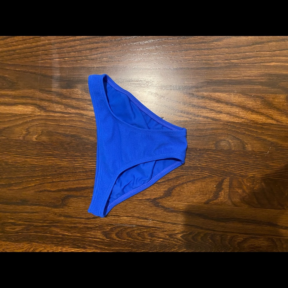 Royal blue target bikini bottoms!!